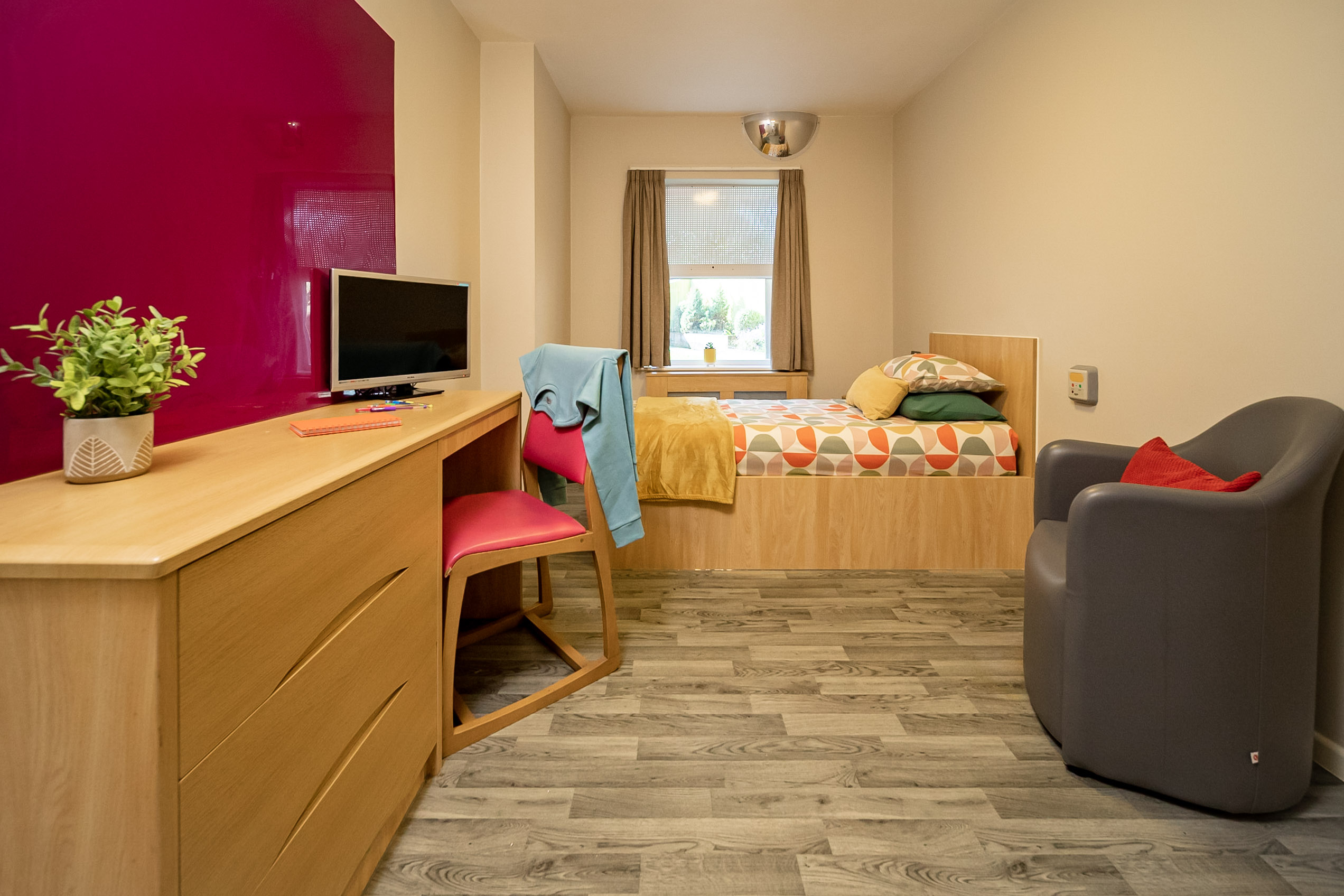 A typical bedroom at The Copse