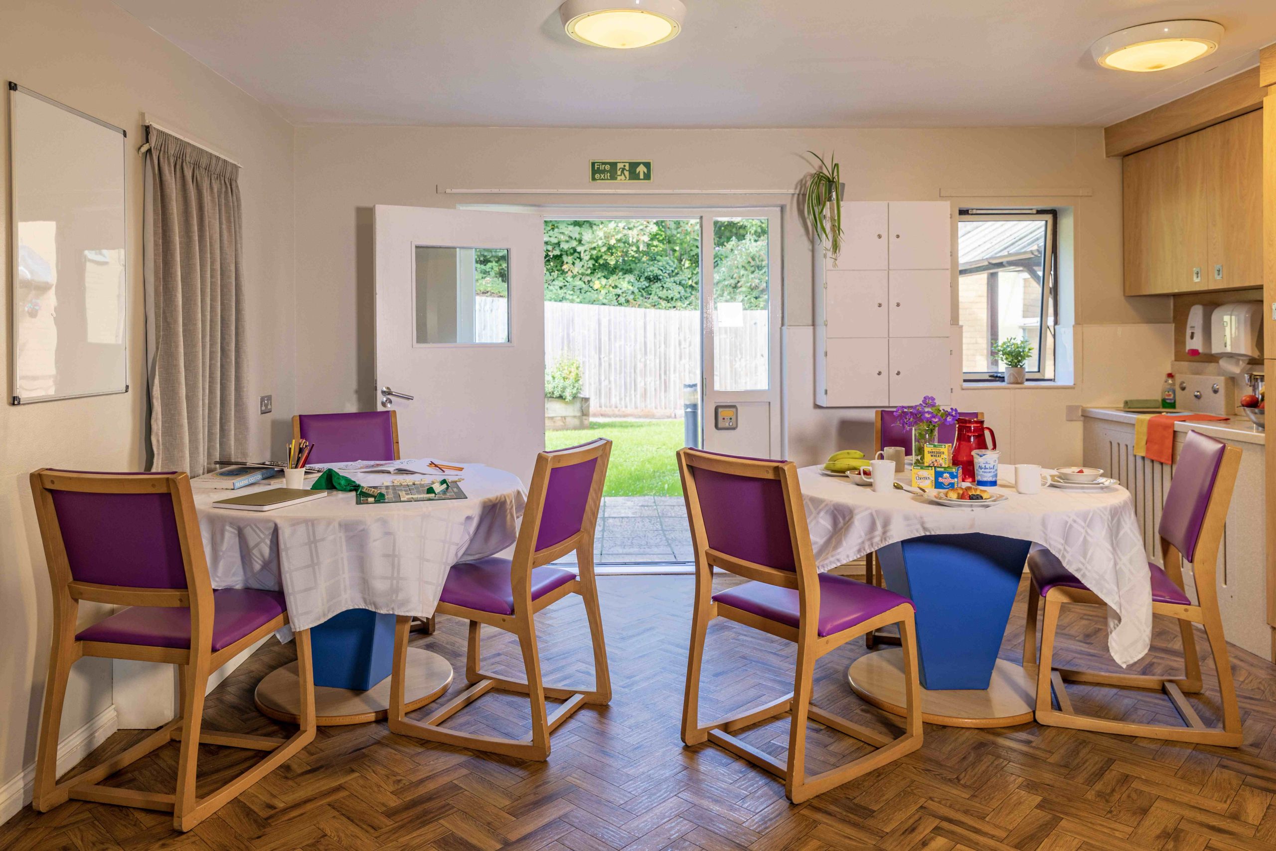 The Copse dining area