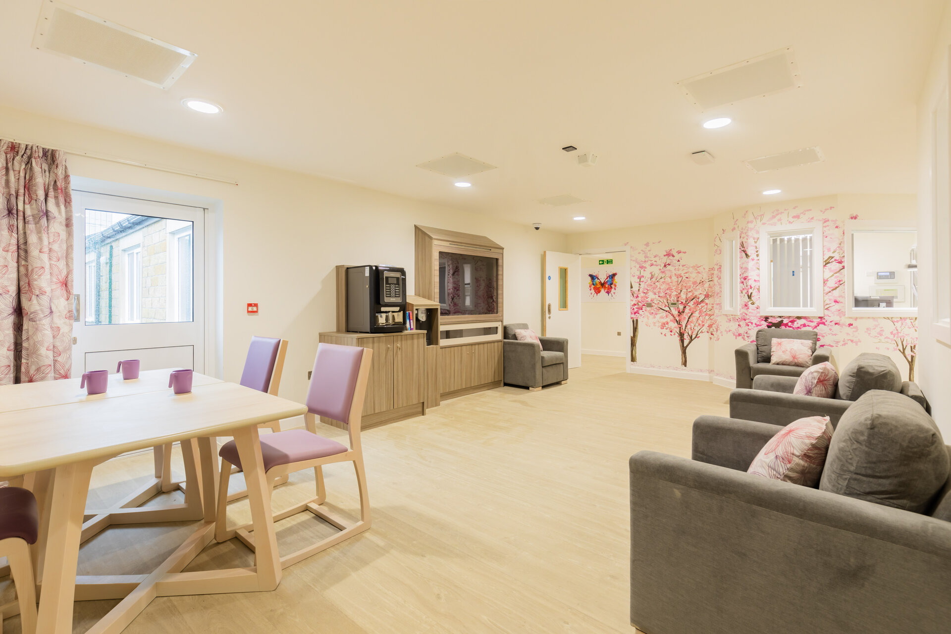 Spring Wood Lodge communal area