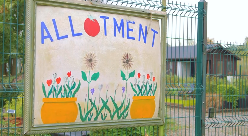 Patients at The Spinney are encouraged to garden in the on-site allotment
