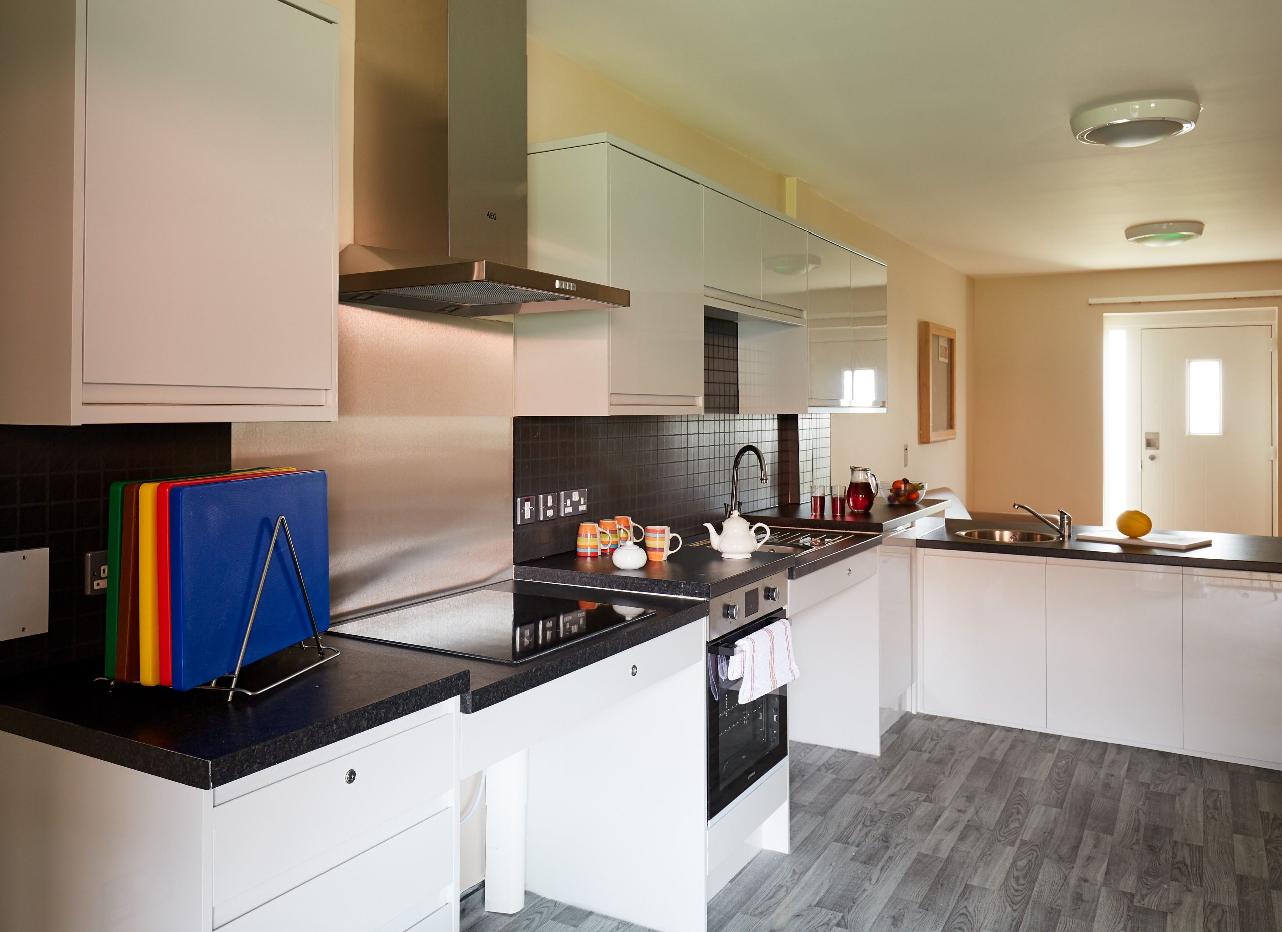 Kitchen inside Bradley Complex Care
