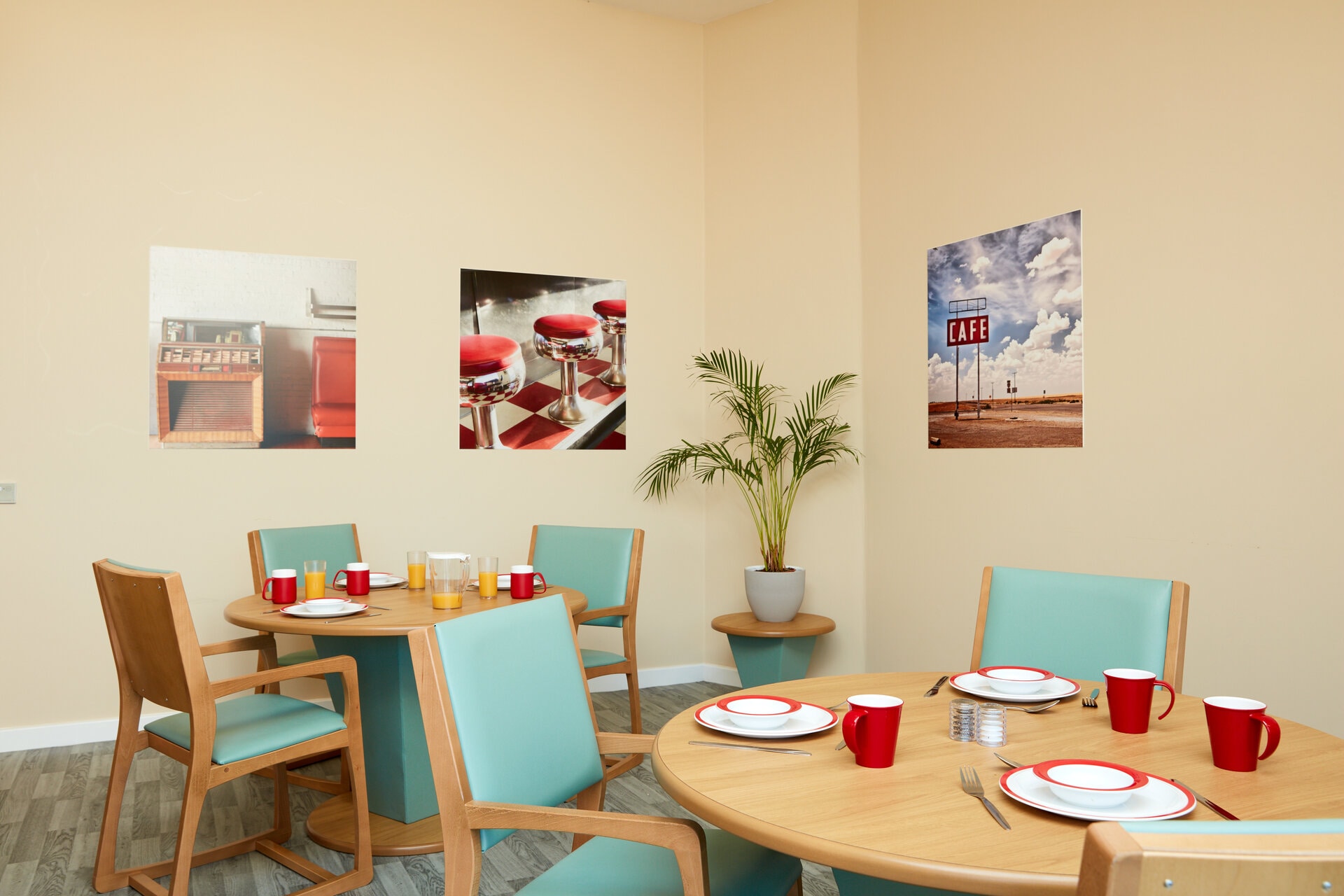 Gateway Recovery Centre communal dining area