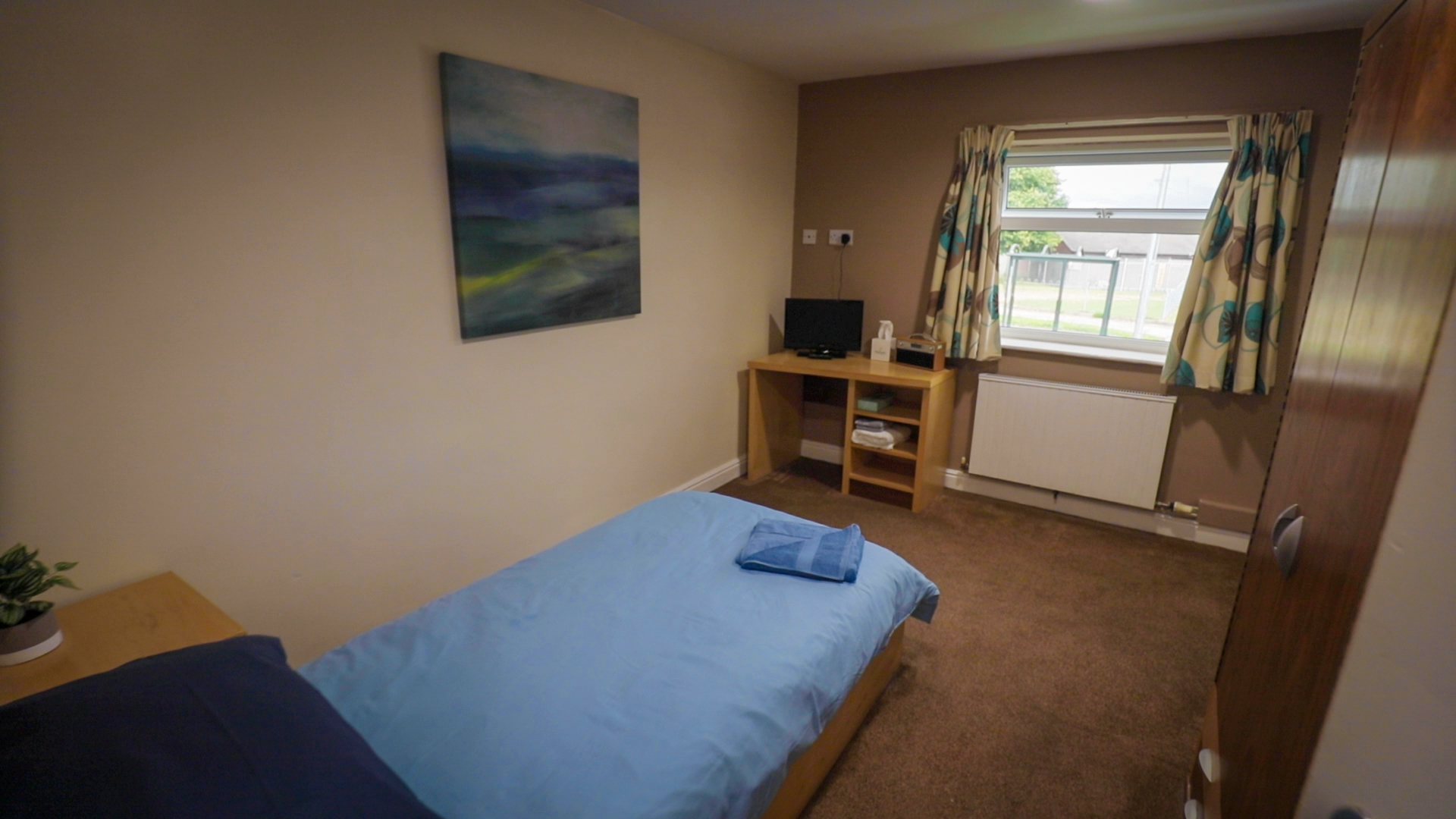 A typical bedroom at The Limes