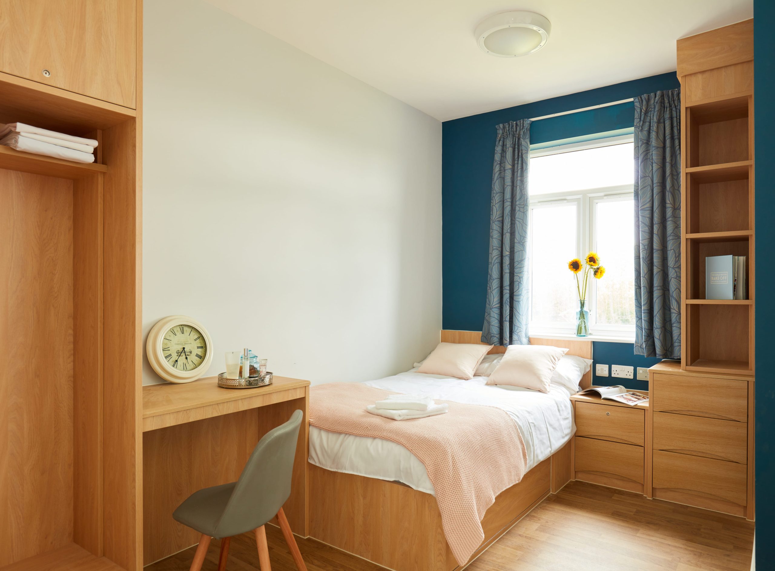 A typical bedroom at Hope House