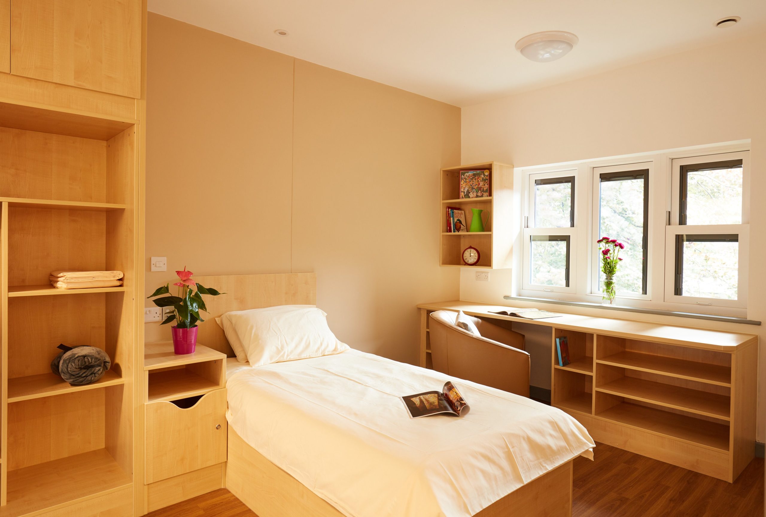 A typical bedroom at Victoria Gardens